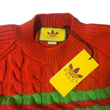 Authentic Gucci x Adidas Michele period Wool Knit S Multicolor 717722