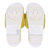 Authentic Gucci x Adidas GG Platform sponge sandals yellow woman's Size 8