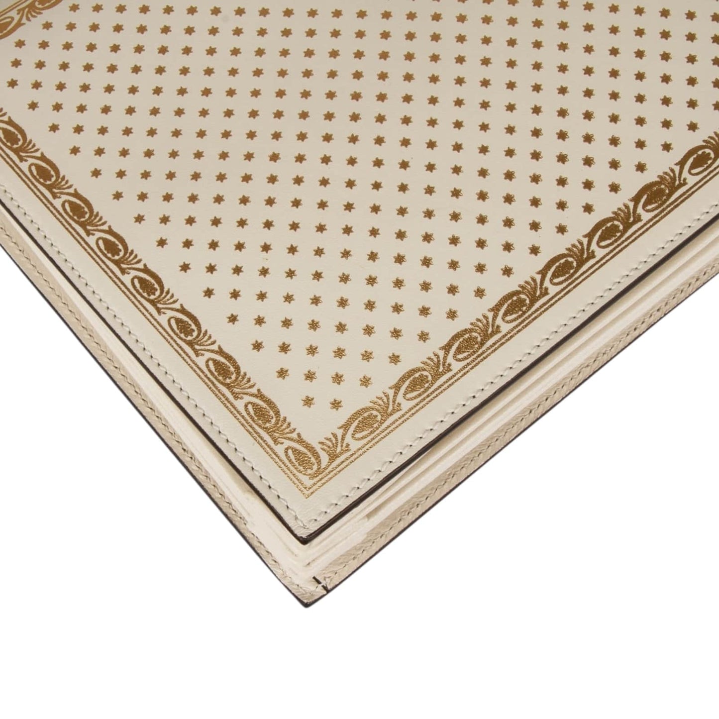 Authentic Gucci Key Lock Flap Portfolio Limited Edition Printed Leather