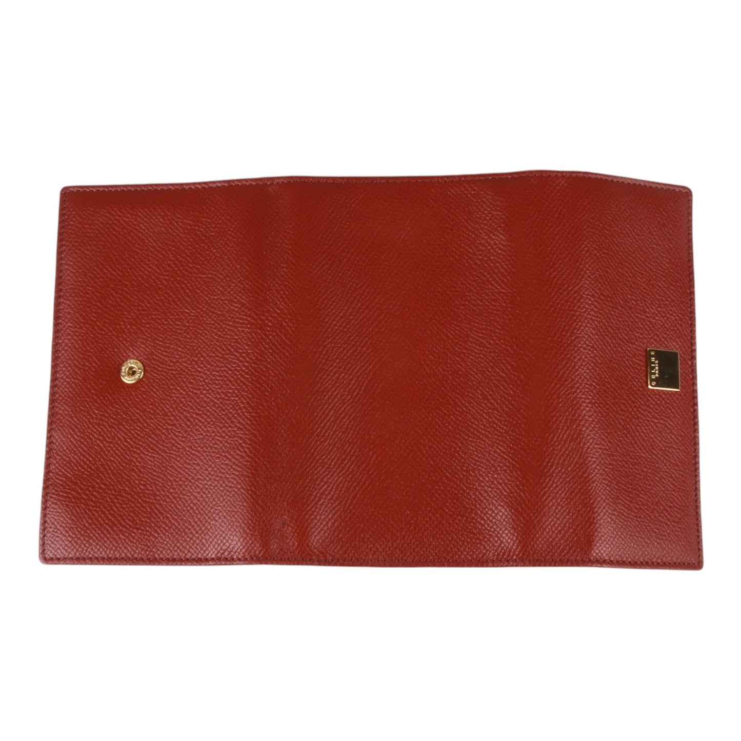Authentic Celine Paris Red Leather Wallet