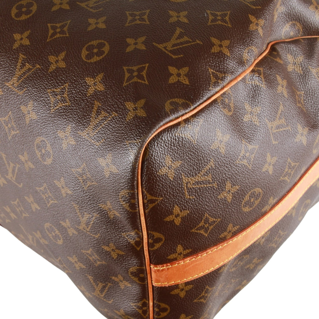 Authentic Louis Vuitton Monogram Keepall bandouliere 55 hand/travel bag