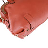 Authentic Chloe orange leather two way bag purse