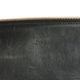 Authentic Chloe black leather 2 way shoulder bag