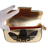 Gucci - Adidas X Small Horsebit Shoulder Bag In Gold - Shoulder bag