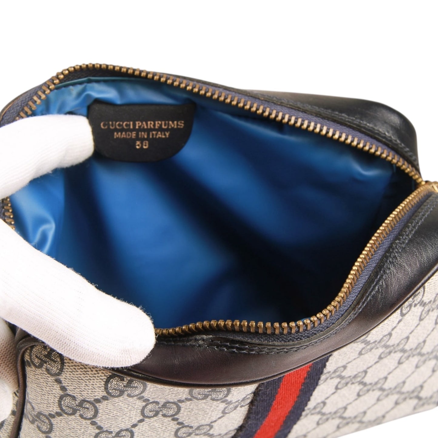 Authentic Gucci Parfums vintage accessories collection cosmetic bag