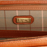 Authentic Burberry mens soft briefcase business bag