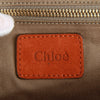 Authentic Chloe orange leather two way bag purse