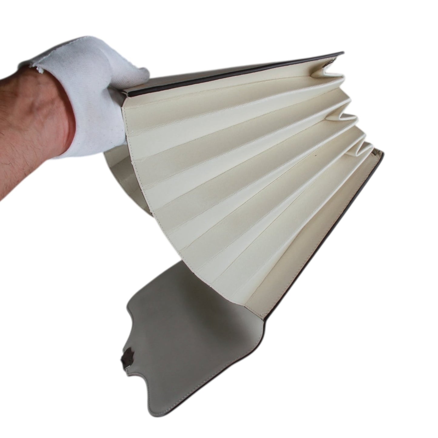 Authentic Gucci Key Lock Flap Portfolio Limited Edition Printed Leather