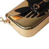 Gucci - Adidas X Small Horsebit Shoulder Bag In Gold - Shoulder bag