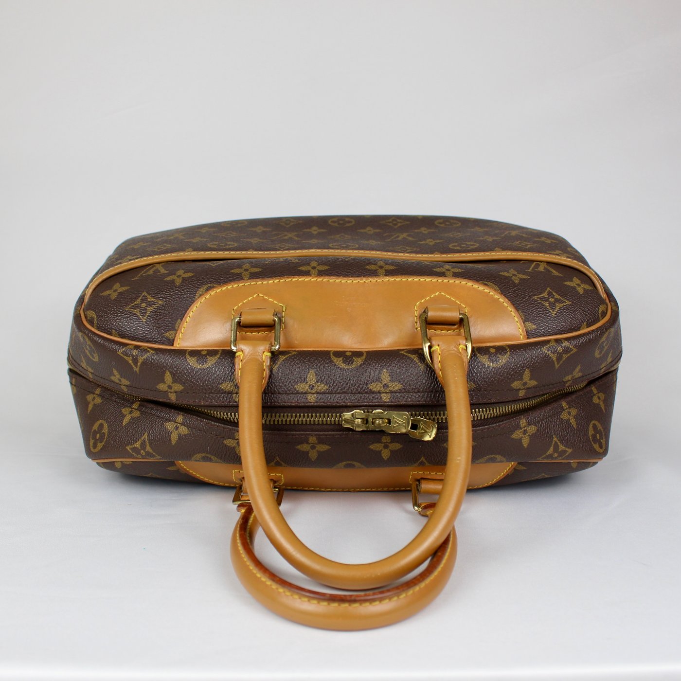 Louis Vuitton Monogram Canvas Deauville Travel Hand Bag