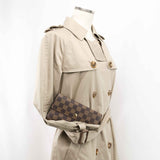Authentic Louis Vuitton Brown Damier Trifold Wallet