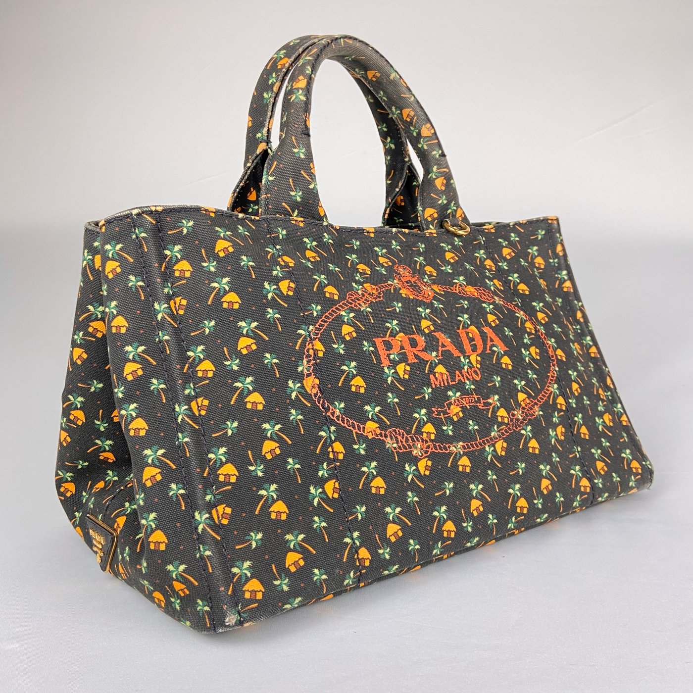 Prada Canapa St. Palma Limited Edition Tote Bag