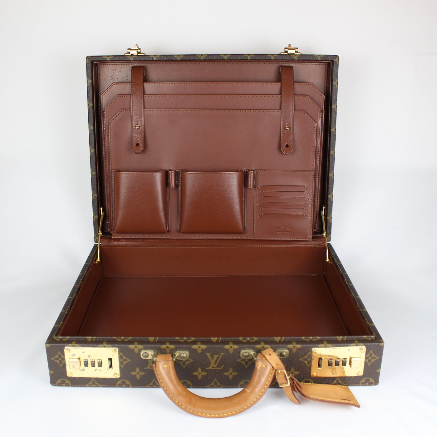 Louis Vuitton Monogram Canvas President Classeur Briefcase