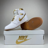 Nike Jordan 1 Retro High OG Metallic Gold (Women's) - EU 42.5/UK 8/US 10.5/CM 27.5