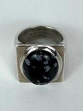 Authentic Louis Vuitton Chevalier Obsidian Ring