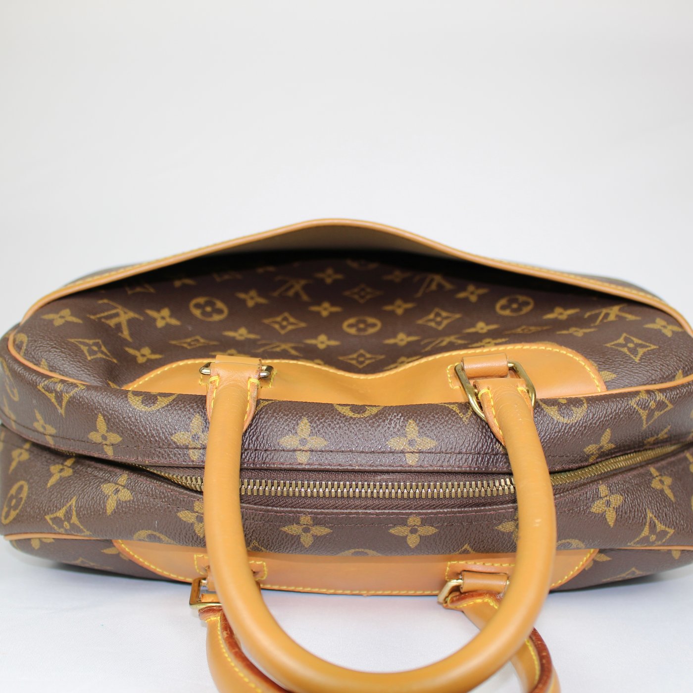 Louis Vuitton Monogram Canvas Deauville Travel Hand Bag