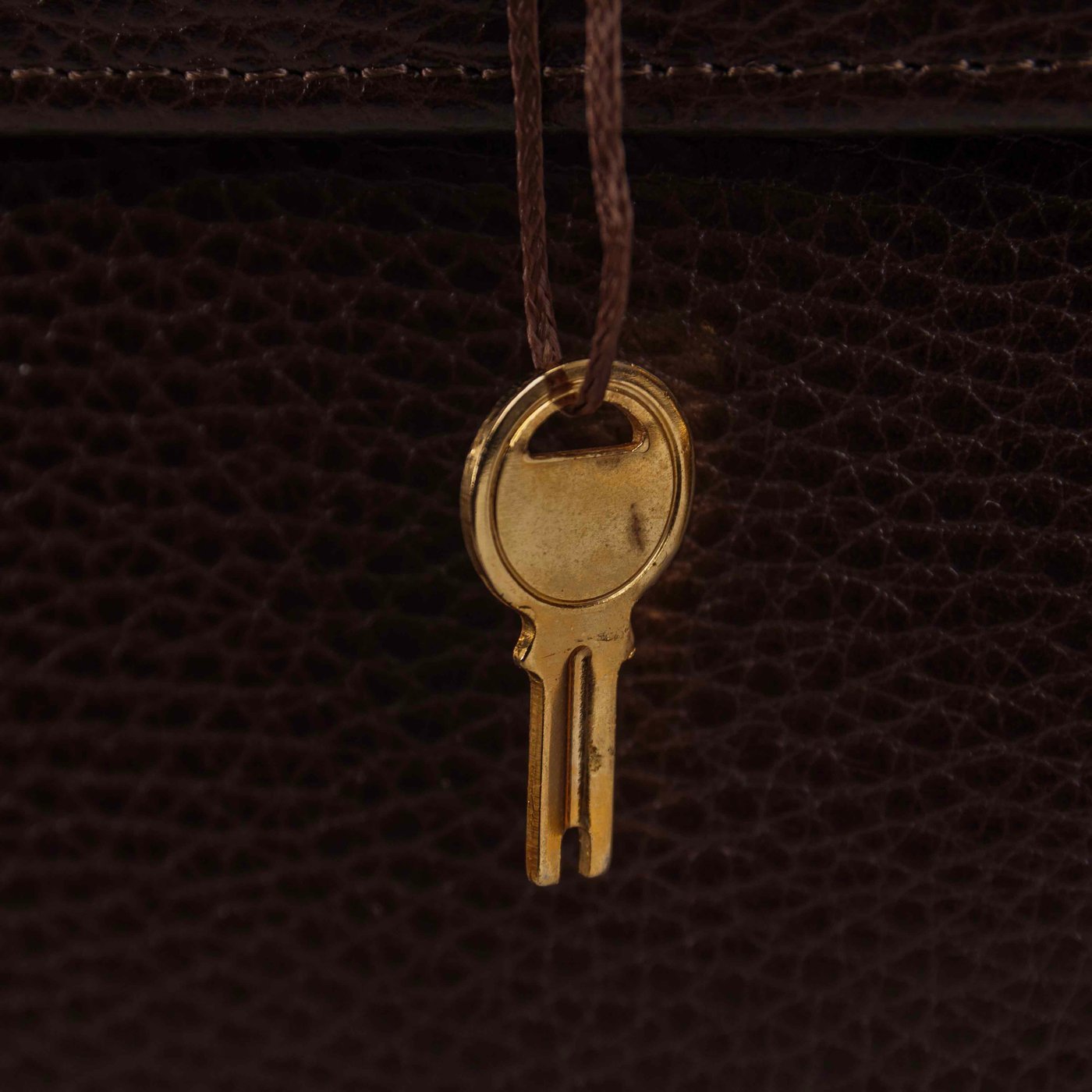 Gianni Versace - Classic Medusa Head Brown Leather briefcase