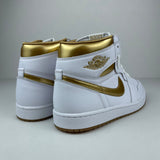 Nike Jordan 1 Retro High OG Metallic Gold (Women's) - EU 42.5/UK 8/US 10.5/CM 27.5