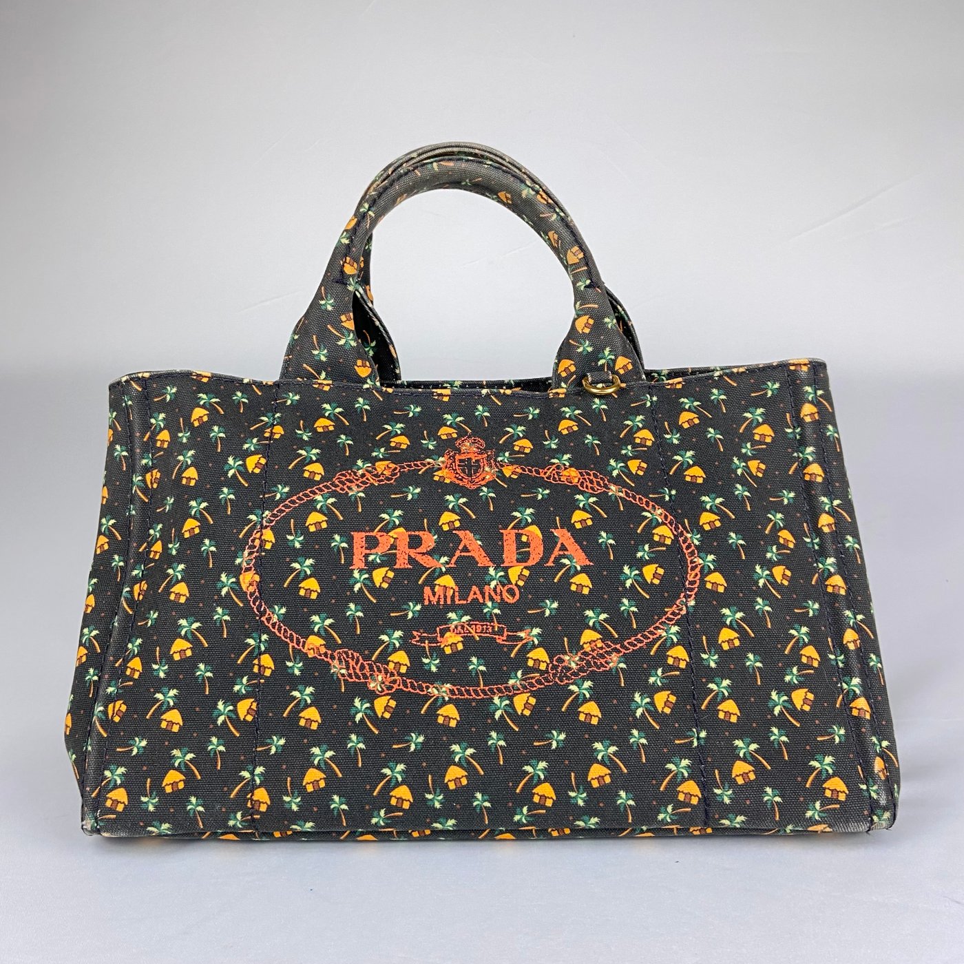 Prada Canapa St. Palma Limited Edition Tote Bag