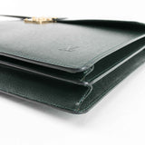 Louis Vuitton Green Taiga Leather Robusto Briefcase