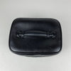 Authentic Black Quilted Lambskin CC Zipper pull Vanity Case