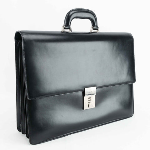 Authentic Gucci Black Leather Agenda Notebook