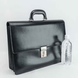 GUCCI Black Leather Business bag