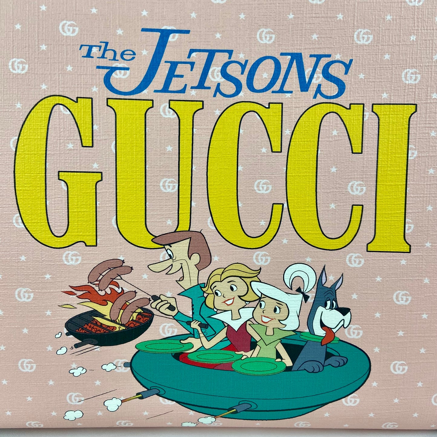 Authentic Gucci x The Jetsons GG Supreme Canvas Tote Bag - Handbag