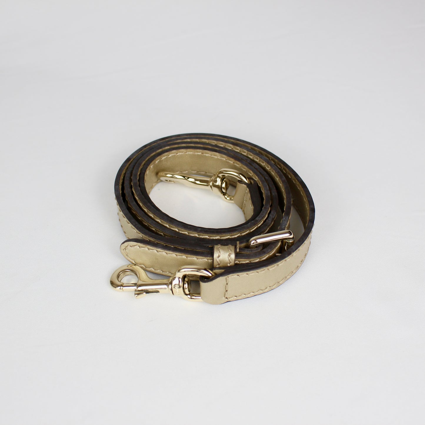 Gucci GG Monogram Gold Patent Leather Tote Bag with Shoulder Strap