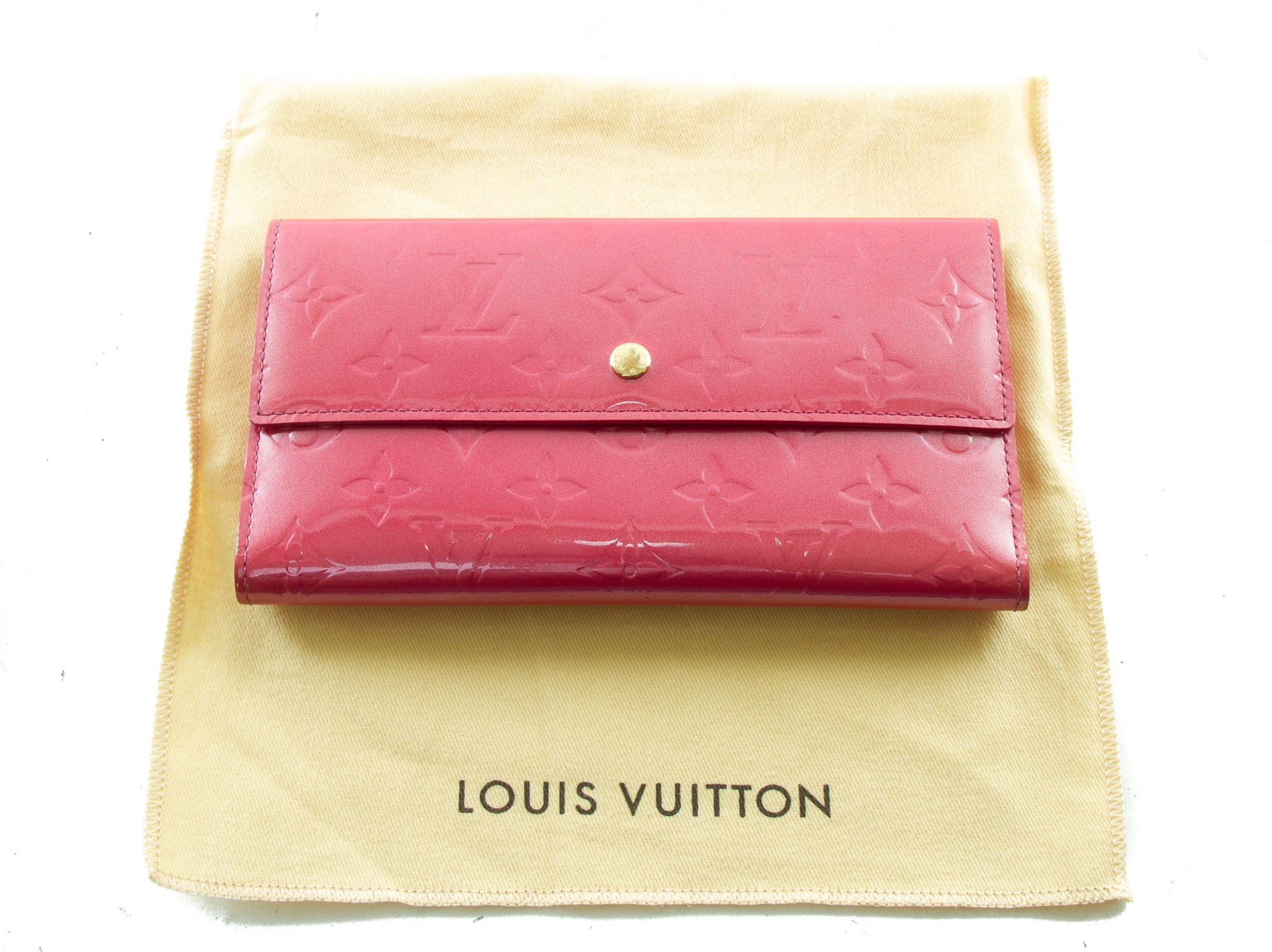 Louis Vuitton Monogram Vernis Porte Tresor International Wallet
