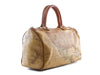 Authentic Alviero Martini Classe world map brown Boston bag - Connect Japan Luxury - 5