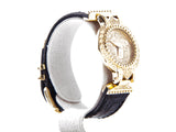 Authentic Gianni Versace vintage signature Medusa Gold plated Quartz watch - Connect Japan Luxury - 1