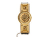 Authentic vintage ladies Gianni Versace medusa Gold plated quartz watch - Connect Japan Luxury - 1