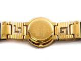 Authentic vintage ladies Gianni Versace medusa Gold plated quartz watch - Connect Japan Luxury - 11