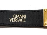 Authentic Gianni Versace vintage medusa Gold plated quartz watch + box - Connect Japan Luxury - 13