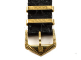 Authentic Gianni Versace vintage medusa Gold plated quartz watch + box - Connect Japan Luxury - 18