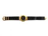 Authentic Gianni Versace vintage medusa Gold plated quartz watch + box - Connect Japan Luxury - 22