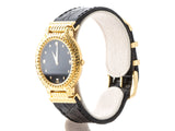Authentic Gianni Versace vintage medusa Gold plated quartz watch + box - Connect Japan Luxury - 2