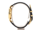 Authentic Gianni Versace vintage medusa Gold plated quartz watch + box - Connect Japan Luxury - 3