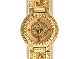 Authentic vintage ladies Gianni Versace medusa Gold plated quartz watch - Connect Japan Luxury - 9