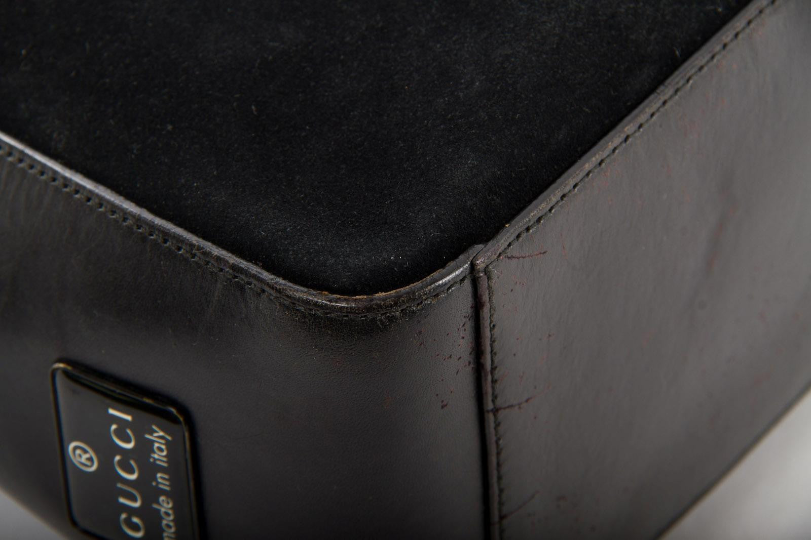 Amalfi leather handbag Gucci Black in Leather - 25927770