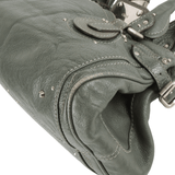 Authentic Chloe grey leather Paddington Satchel Shoulder/Hand bag