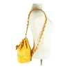 Authentic Salvatore Ferragamo yellow mini backpack