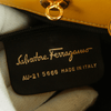 Authentic Salvatore Ferragamo yellow mini backpack