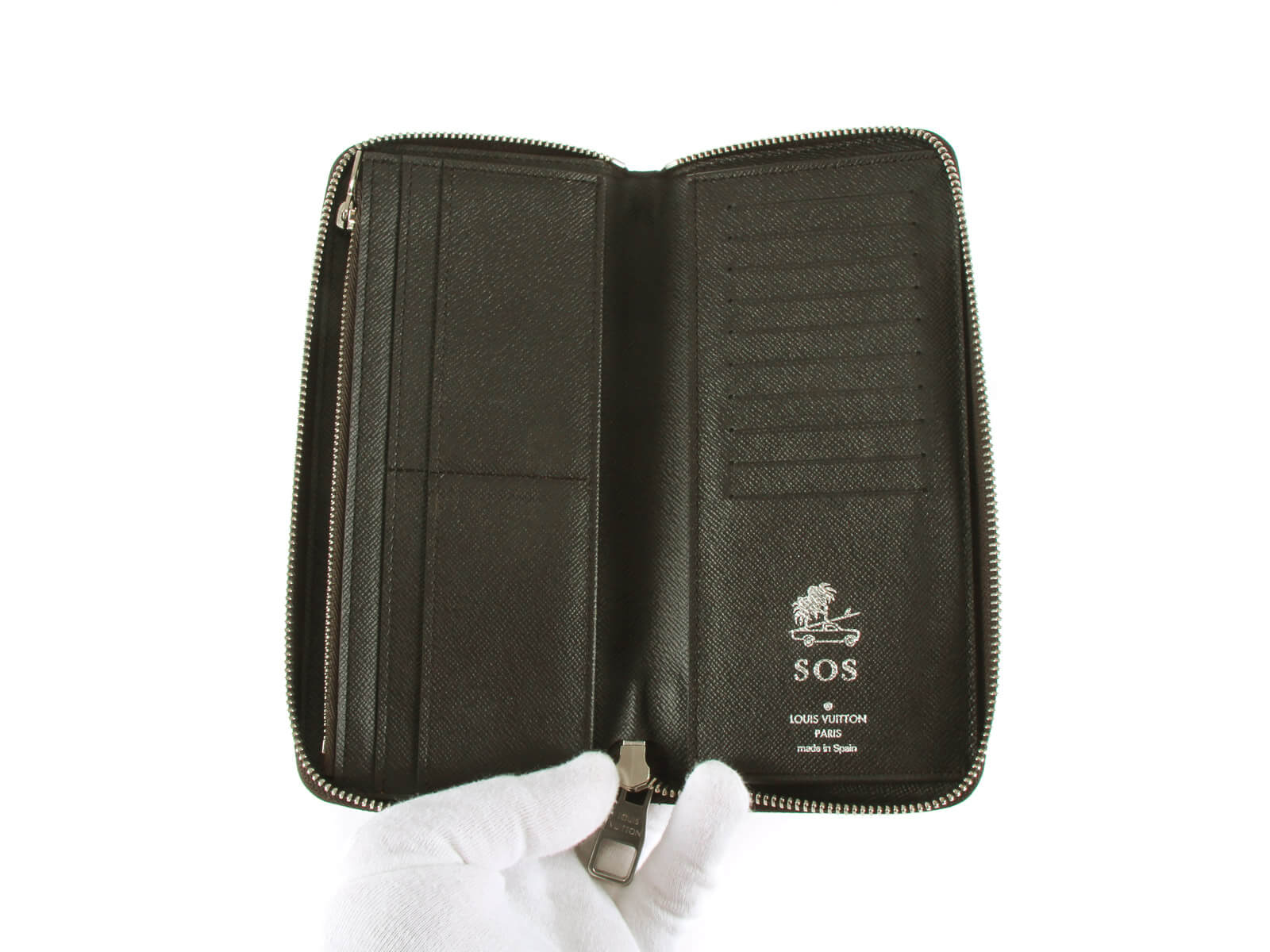 Louis Vuitton Damier Ebene Zippy Wallet (SHF-20519) – LuxeDH