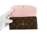 Authentic Louis Vuitton monogram Portefeuille Emilie wallet