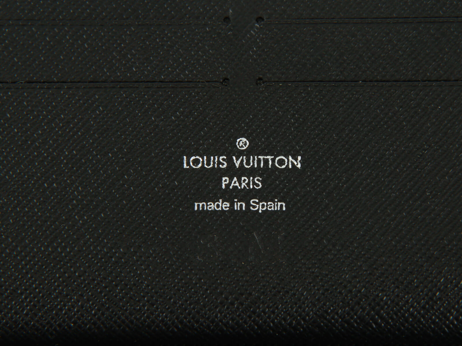 Authenticated used Louis Vuitton Louis Vuitton Organizer N60111 Zippy NM Damier Graphite Long Wallet Round Zipper Passport Travel Pouch Gray Series
