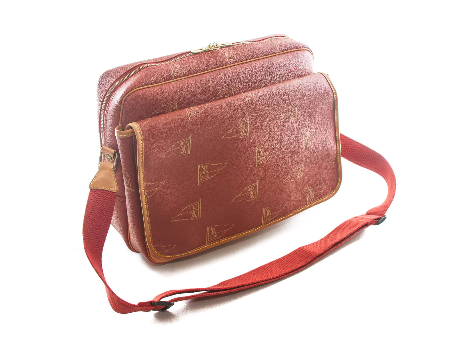  Louis Vuitton, Pre-Loved Red LV Cup Calvi Bag, Red : Luxury  Stores