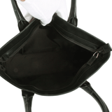 Authentic Gucci black GG Monogram Canvas handbag