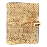 Authentic Gucci snake skin Agenda Notebook Cover